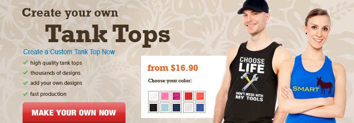 Make Your Own Custom Tank Tops Online No Minimum Make Custom Tank Tops Here