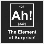 The Element of Surprise!