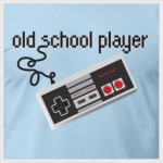 Old School Player T-shirt Design by Funky T-Shack