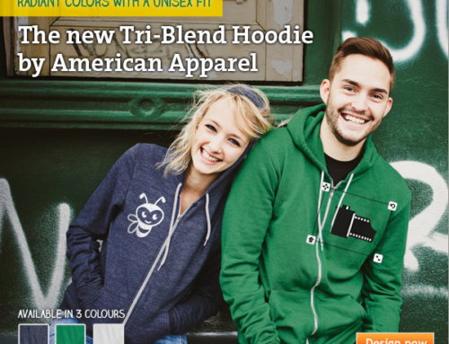 New Tri-Blend Zip Hoodie by American Apparel at FunkyTshack.com