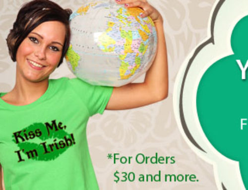 St. Patrick’s Day Coupon Code for Personalized Apparel at FunkyTshack